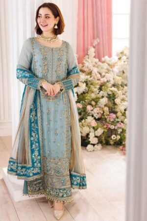 Charizma Chiffon Net Embroidered 3PC Luxury Suit